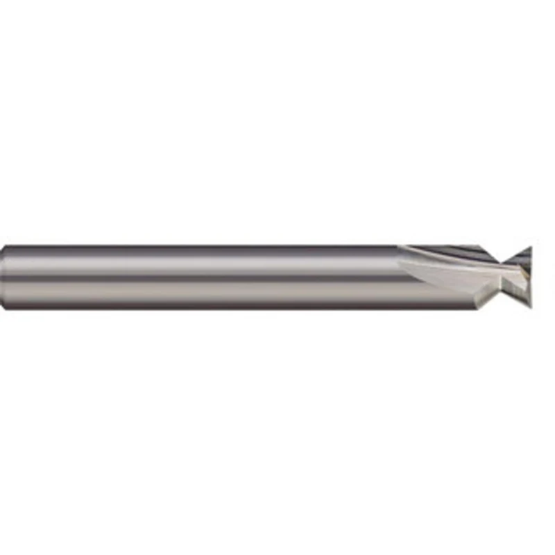 Harvey Tool 20 3/8 Cut Diam, 3/8 Cut Width, Solid Carbide Dovetail Cutter Uncoated, 3/8 Shank Diam, 2-1/2 OAL, 3 Teet...